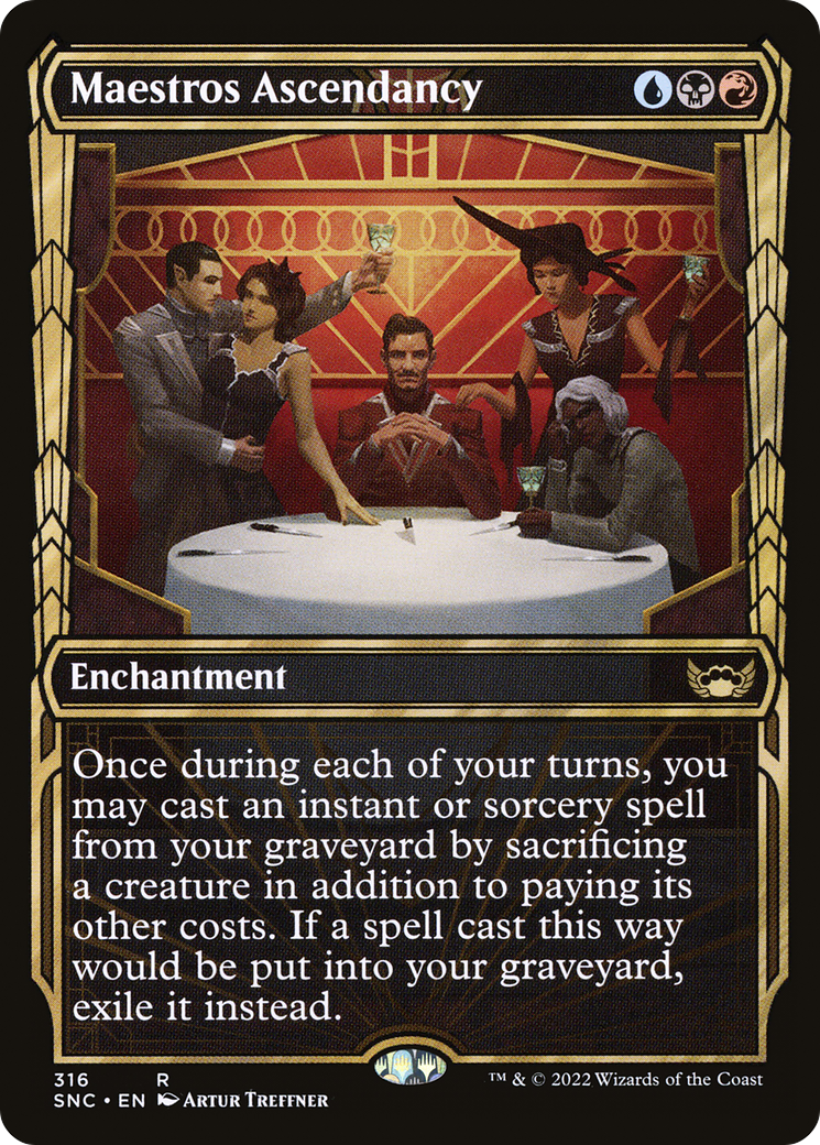Image of Maestros Ascendancy (Showcase Golden Age) [Streets of New Capenna]