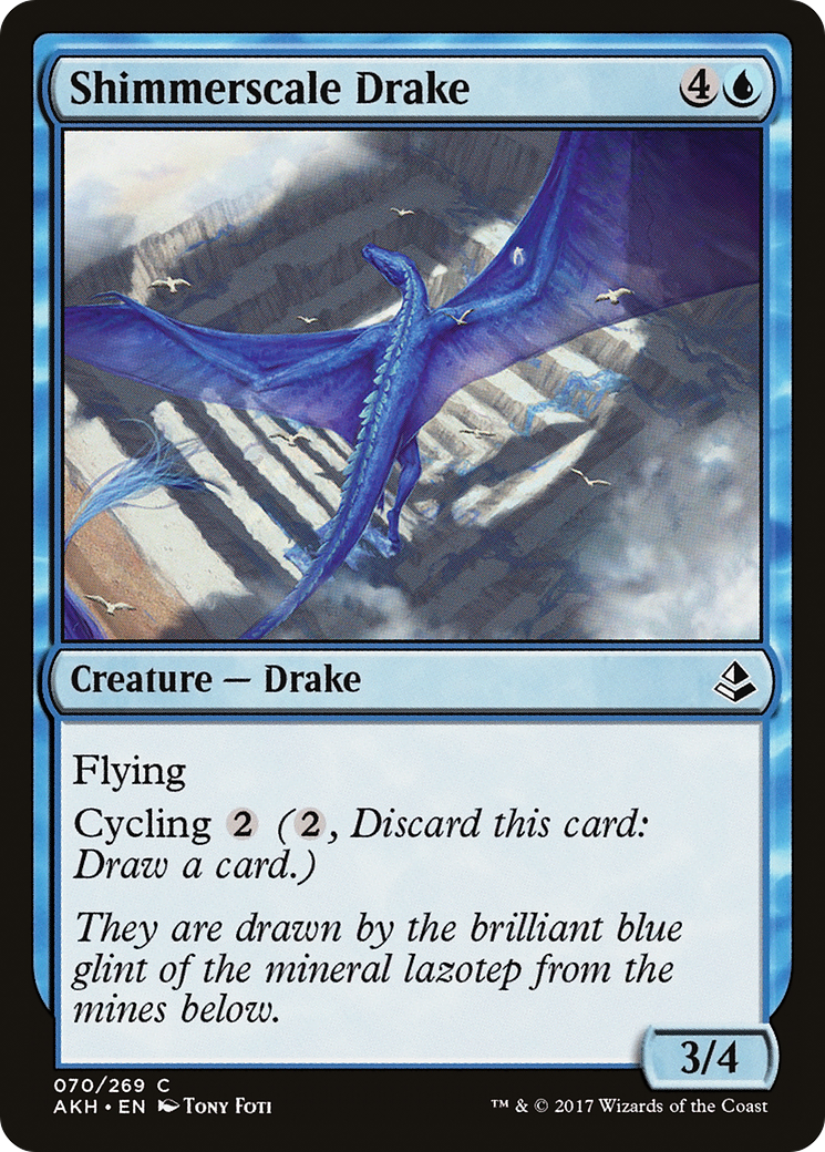 Image of Shimmerscale Drake [Amonkhet]