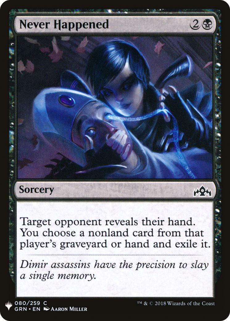 Image of Never Happened [Mystery Booster]