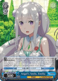 Image of Angel's Smile, Emilia (RZ/S46-E062S SR) [Re:ZERO]