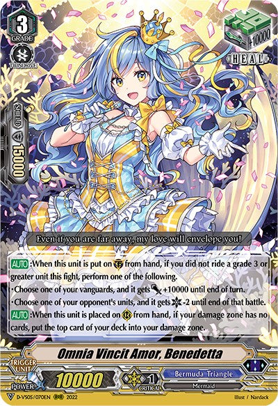 Image of Omnia Vincit Amor, Benedetta (D-VS05/070EN) [V Clan Collection Vol.5]