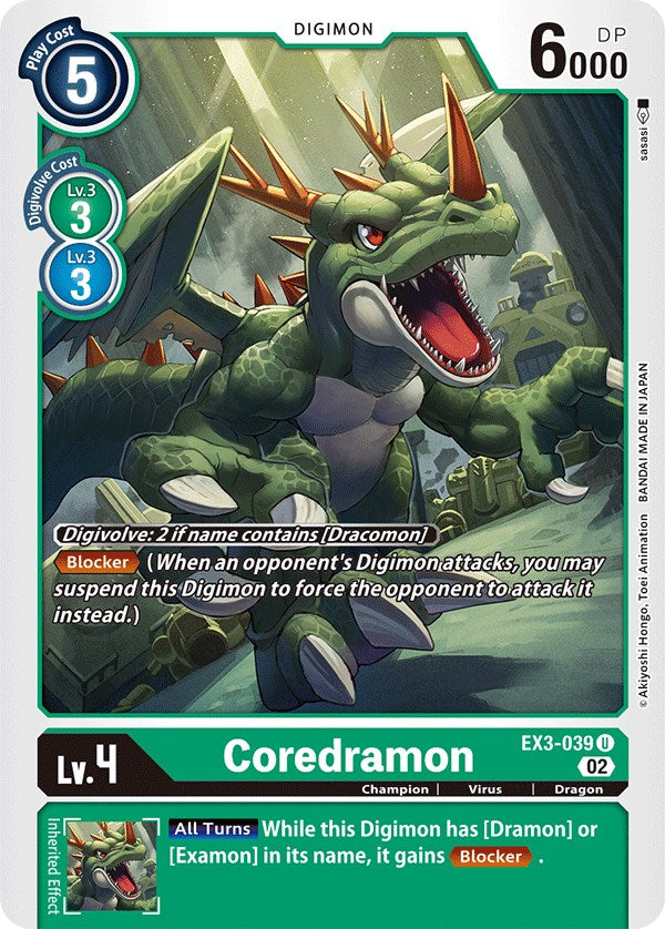 Image of Coredramon [EX3-039] [Draconic Roar]