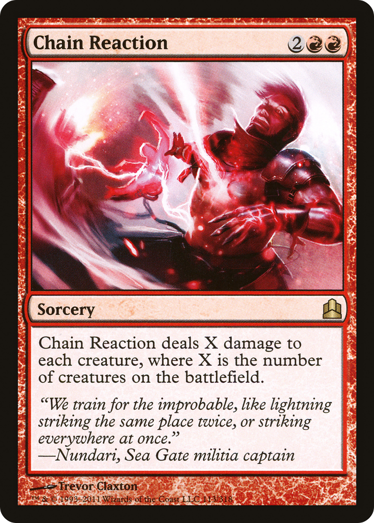 Image of Chain Reaction [Commander 2011]