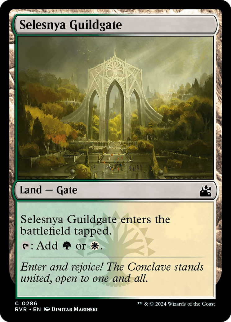 Image of Selesnya Guildgate [Ravnica Remastered]