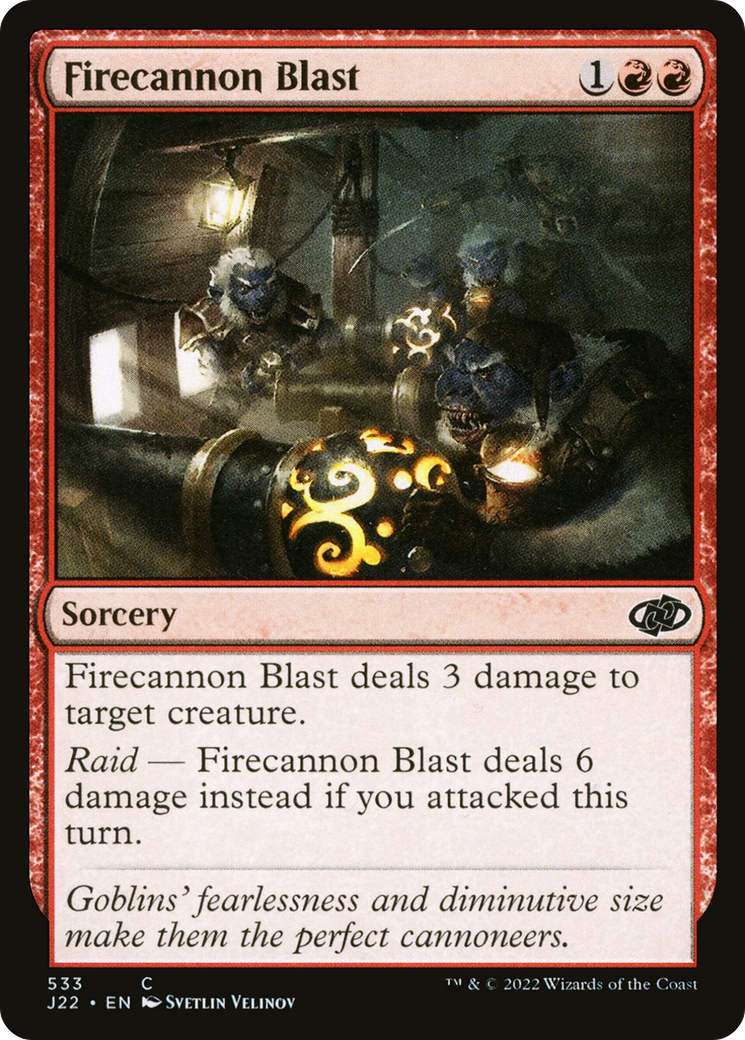 Image of Firecannon Blast [Jumpstart 2022]
