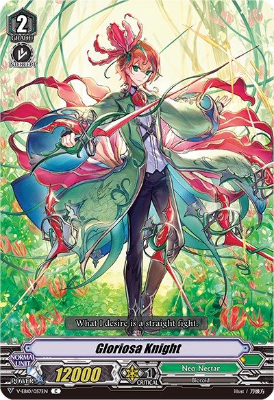 Image of Gloriosa Knight (V-EB10/057EN) [The Mysterious Fortune]