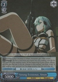 Image of Strong Existence, Sinon (SAO/SE23-E22 R) (Parallel Foil) [Sword Art Online II]