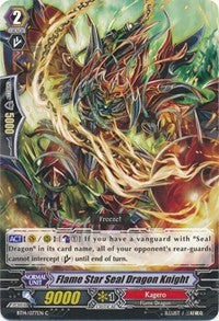 Image of Flame Star Seal Dragon Knight (BT14/077EN) [Brilliant Strike]