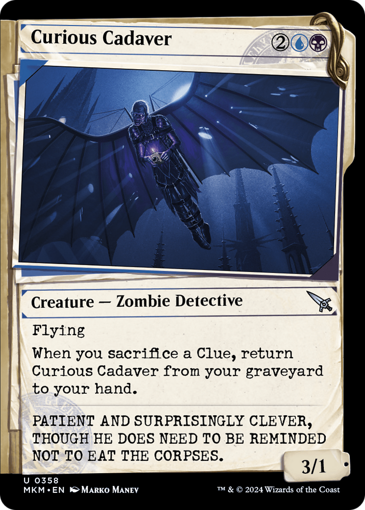 Image of Curious Cadaver (Showcase) [Murders at Karlov Manor]