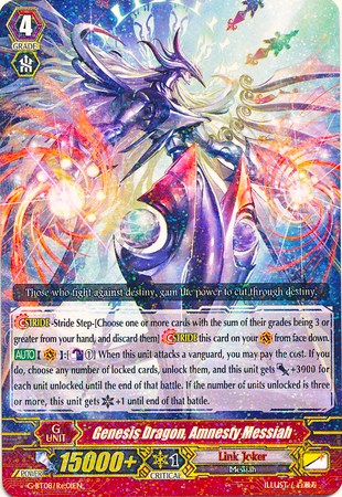 Image of Genesis Dragon, Amnesty Messiah (G-BT08/Re:01EN) [Absolute Judgment]