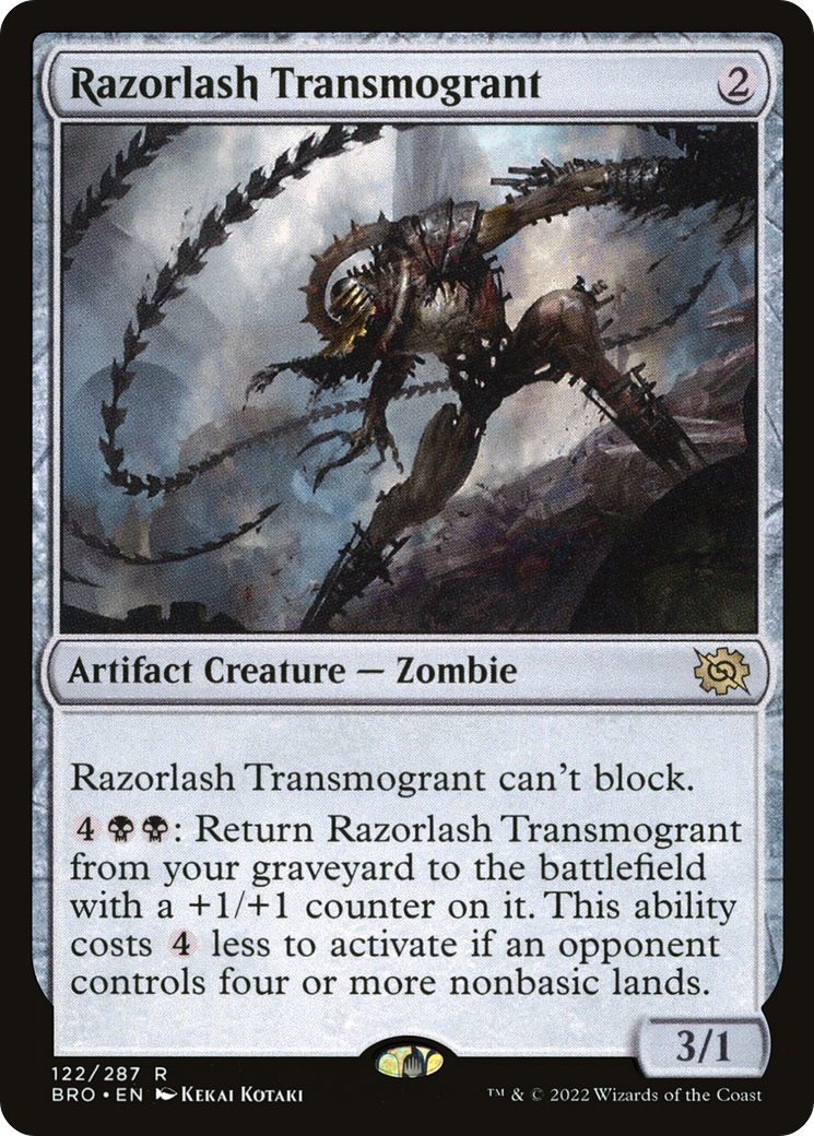 Image of Razorlash Transmogrant [The Brothers' War]