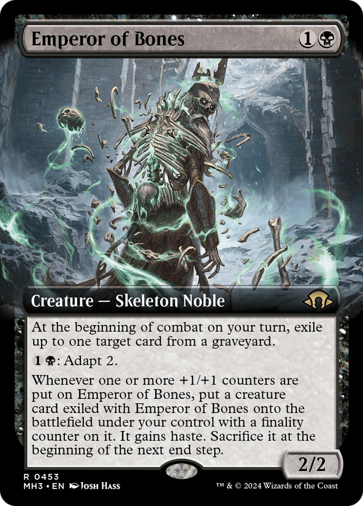 Image of Emperor of Bones (Extended Art) [Modern Horizons 3]