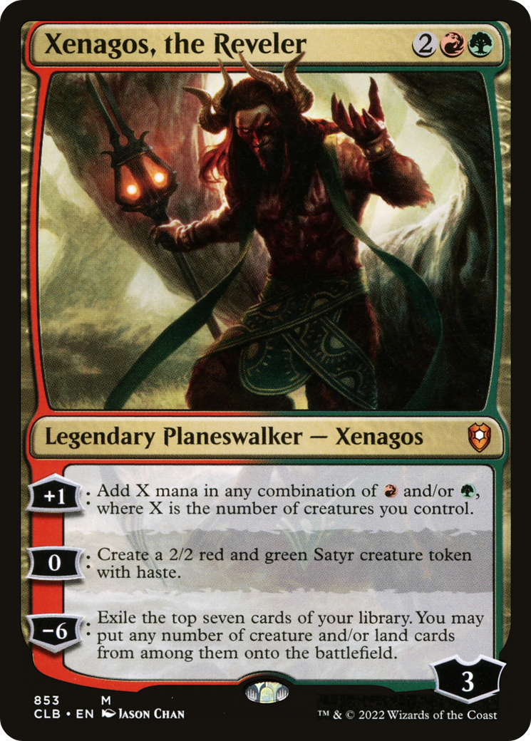 Image of Xenagos, the Reveler [Commander Legends: Battle for Baldur's Gate]