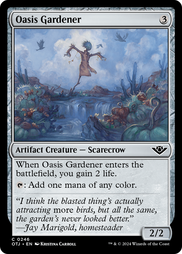 Image of Oasis Gardener [Outlaws of Thunder Junction]