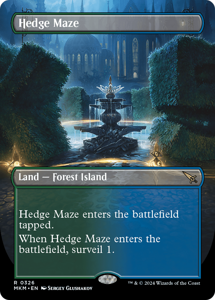Image of Hedge Maze (Borderless) [Murders at Karlov Manor]