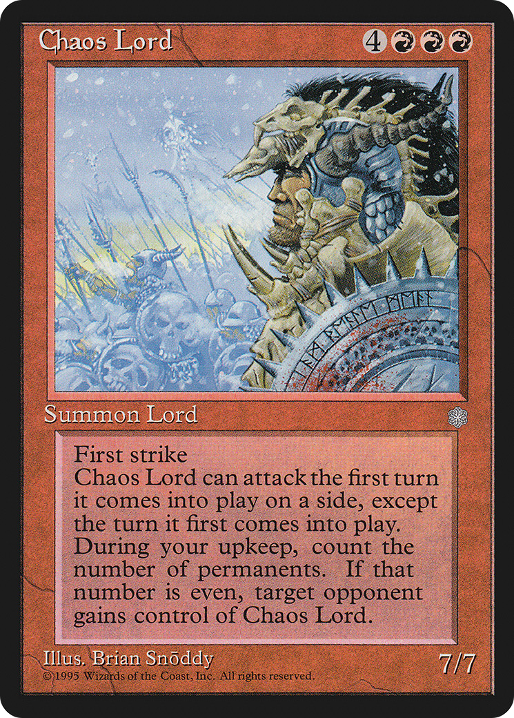 Image of Chaos Lord [Ice Age]