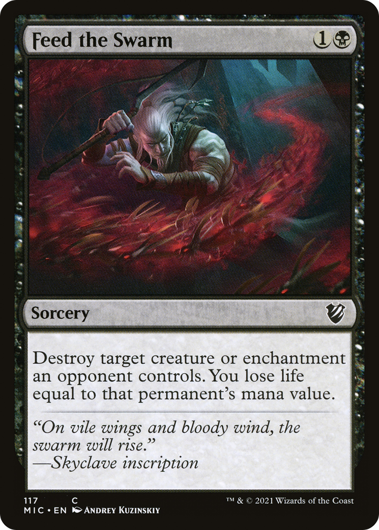 Image of Feed the Swarm [Innistrad: Midnight Hunt Commander]