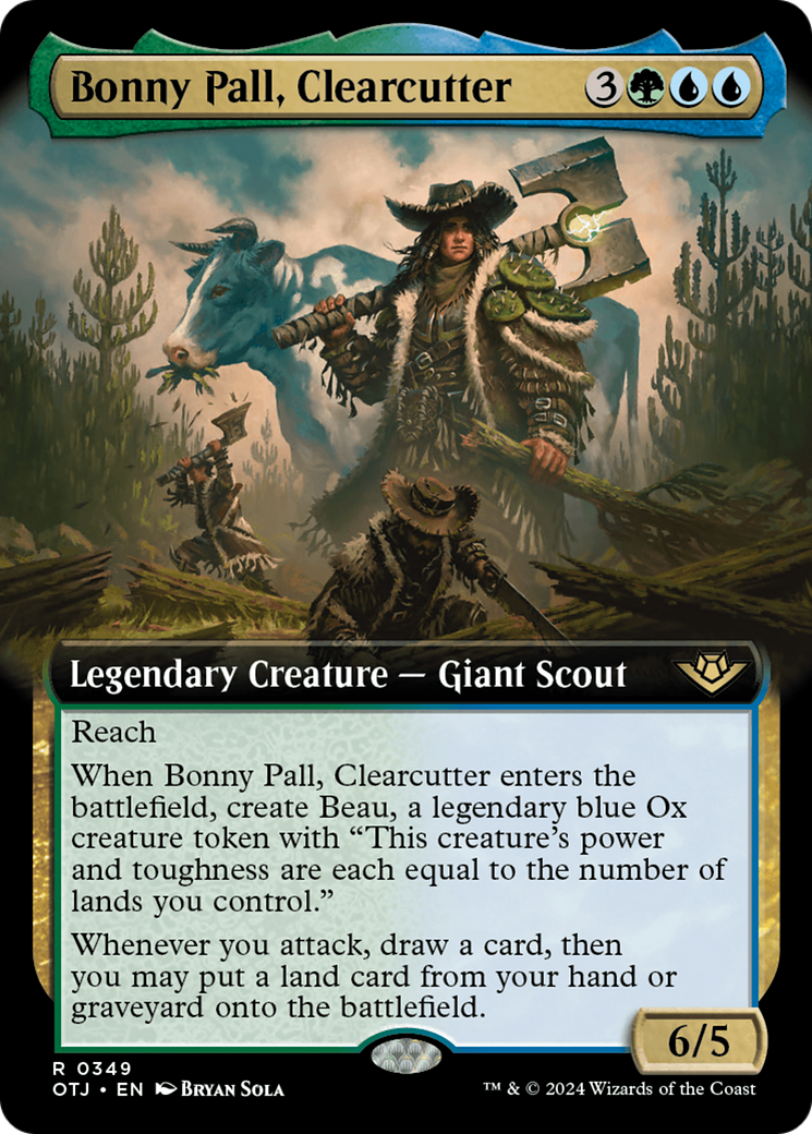 Image of Bonny Pall, Clearcutter (Extended Art) [Outlaws of Thunder Junction]