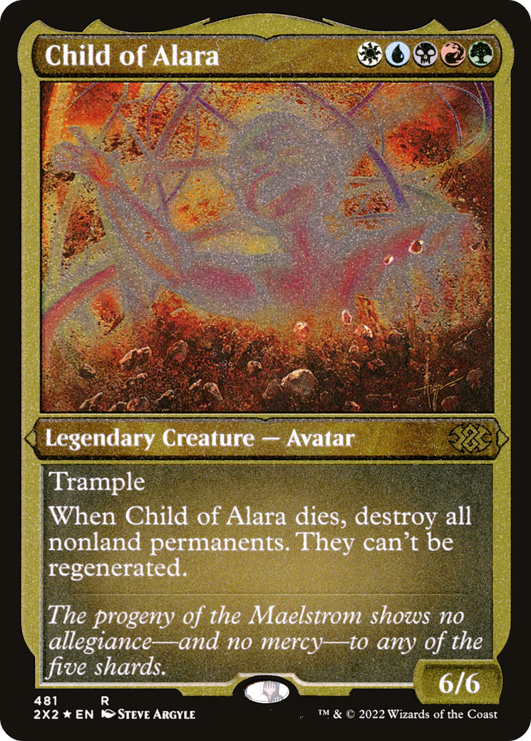 Image of Child of Alara (Foil Etched) [Double Masters 2022]