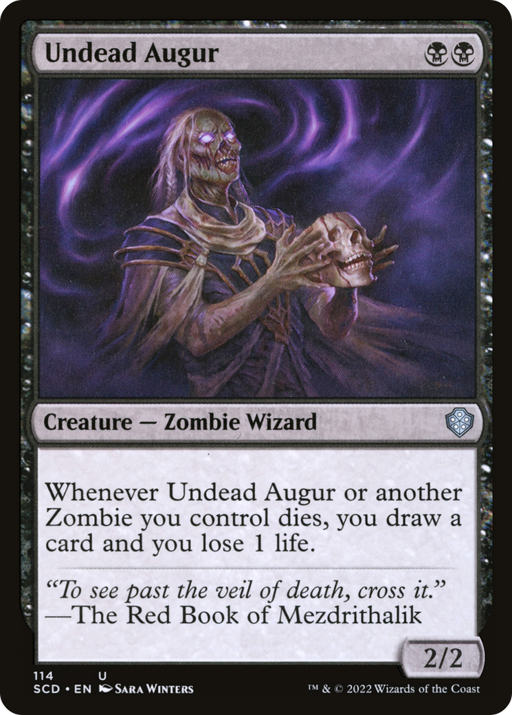 Image of Undead Augur [Starter Commander Decks]
