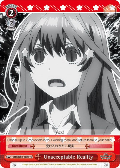 Image of Unacceptable Reality (5HY/W83-TE89 TD) [The Quintessential Quintuplets]