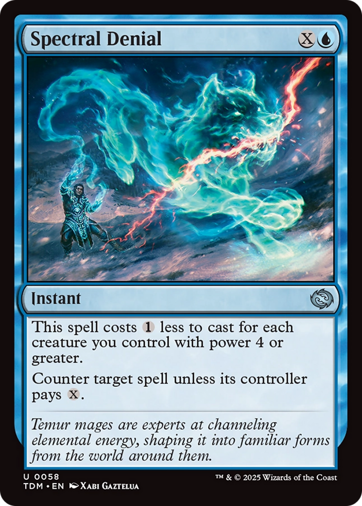 Image of Spectral Denial [Tarkir: Dragonstorm]
