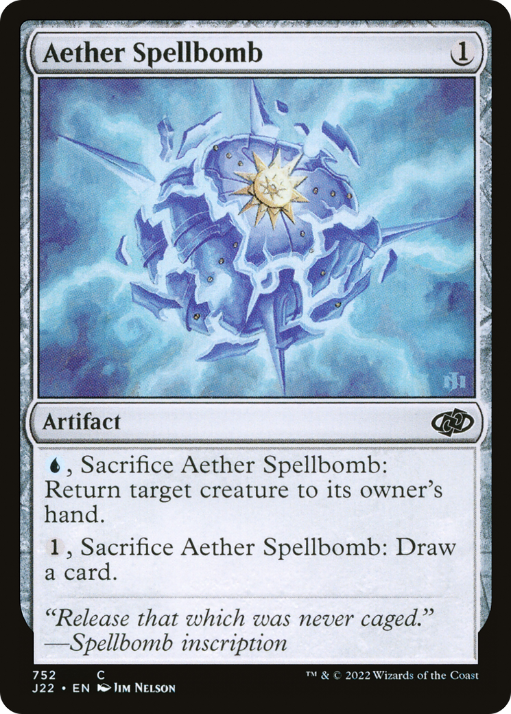 Image of Aether Spellbomb [Jumpstart 2022]