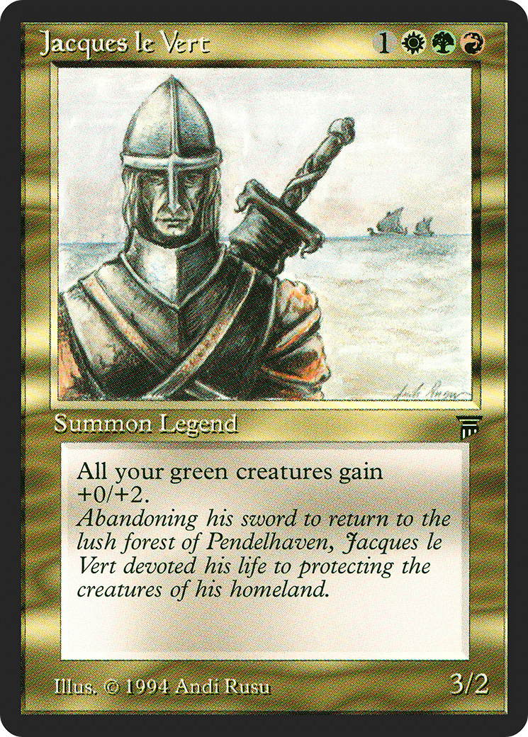 Image of Jacques le Vert [Legends]