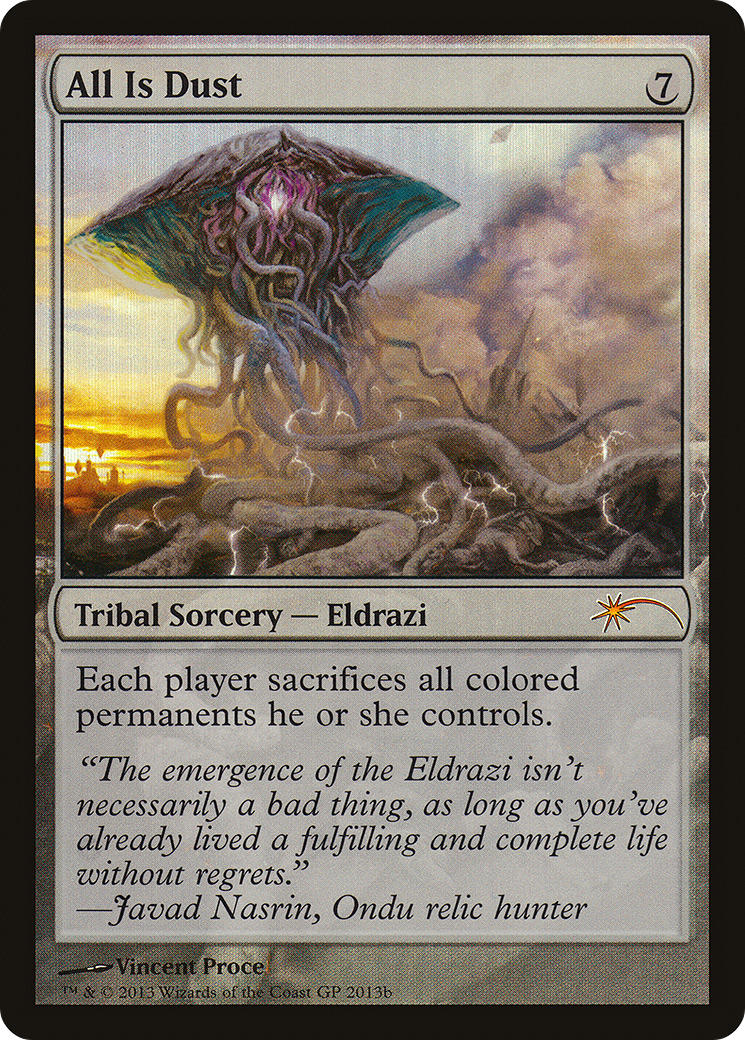 Image of All Is Dust (Grand Prix) [Grand Prix Promos]