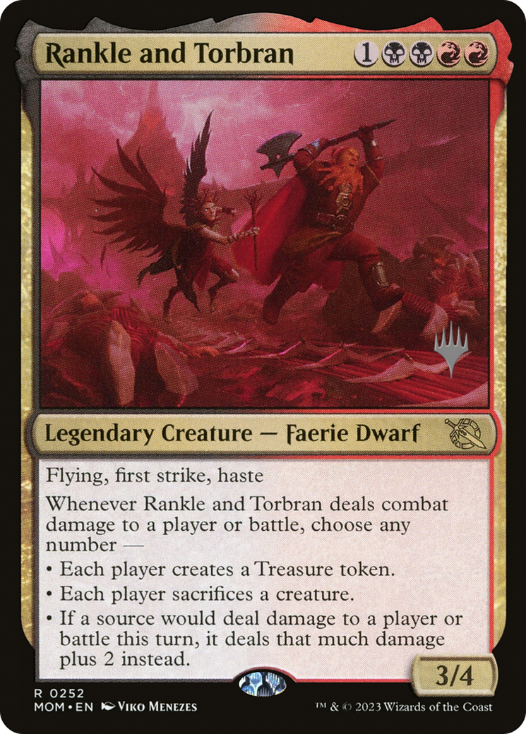 Image of Rankle and Torbran (Promo Pack) [March of the Machine Promos]