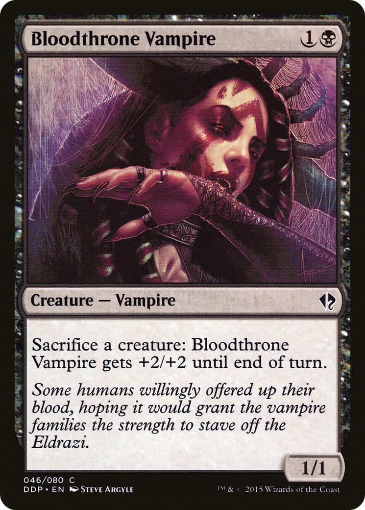 Image of Bloodthrone Vampire [Duel Decks: Zendikar vs. Eldrazi]