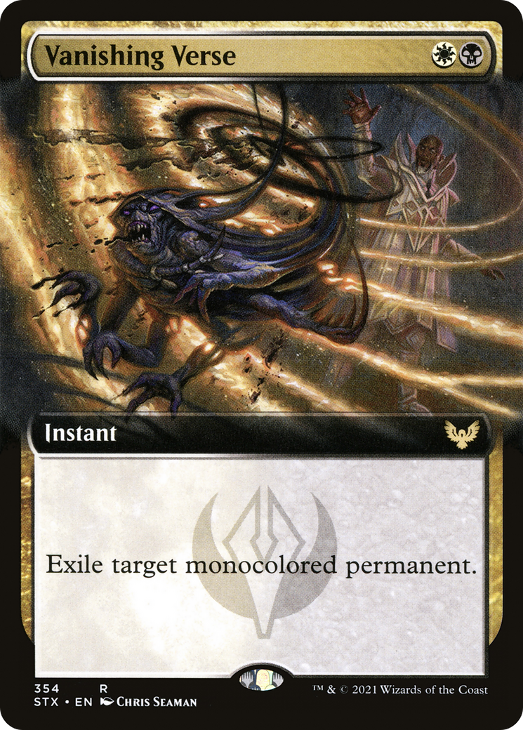 Image of Vanishing Verse (Extended Art) [Strixhaven: School of Mages]