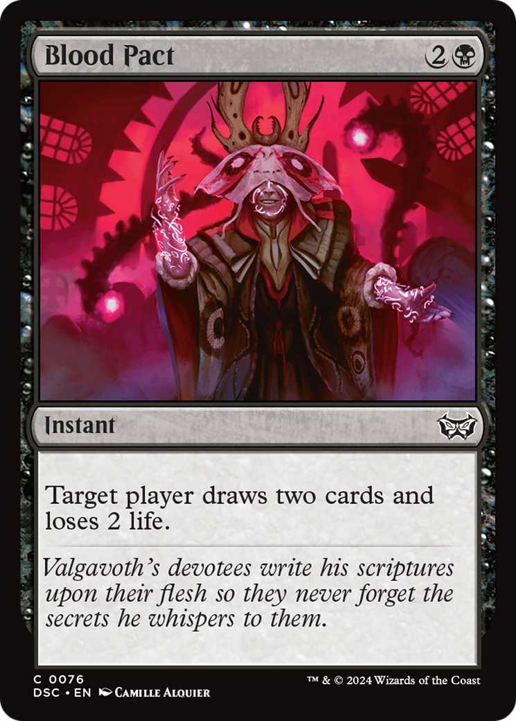Image of Blood Pact [Duskmourn: House of Horror Commander]