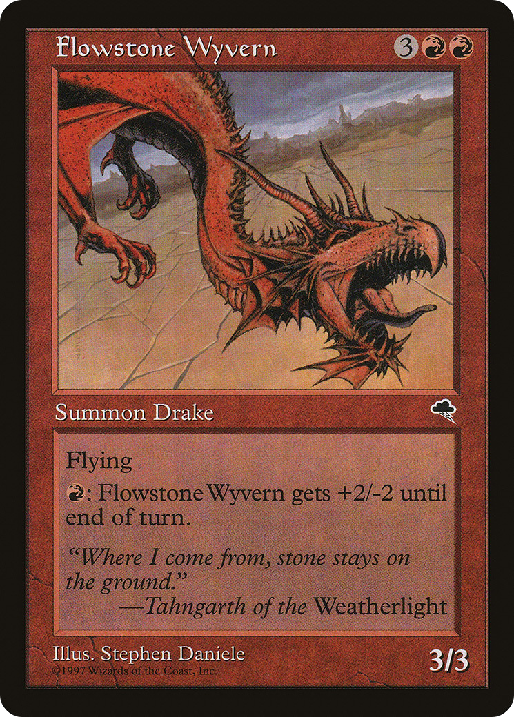 Image of Flowstone Wyvern [Tempest]