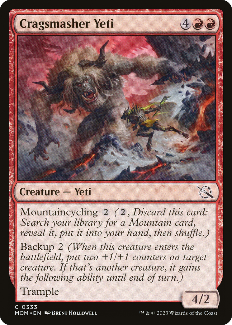 Image of Cragsmasher Yeti [March of the Machine]