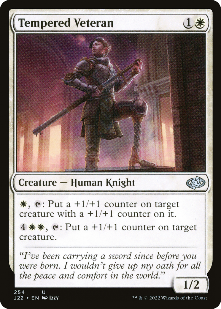 Image of Tempered Veteran [Jumpstart 2022]
