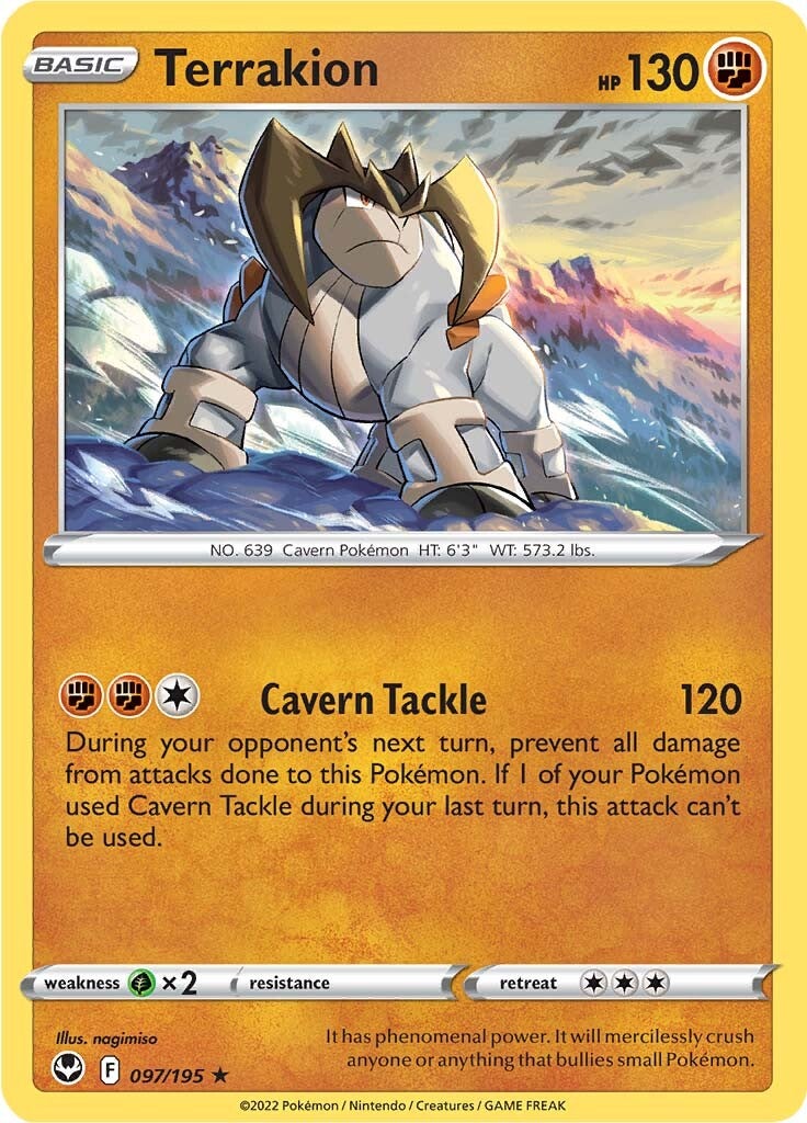 Image of Terrakion (097/195) [Sword & Shield: Silver Tempest]