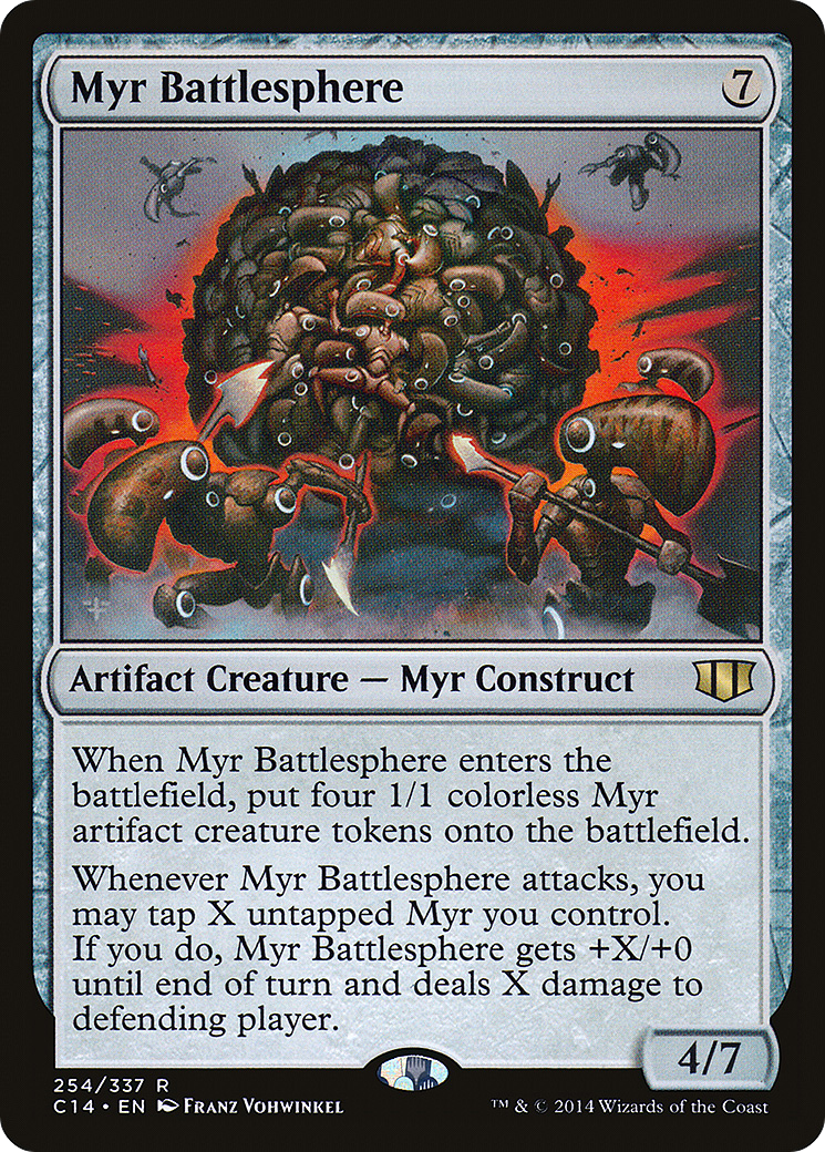 Image of Myr Battlesphere [Commander 2014]