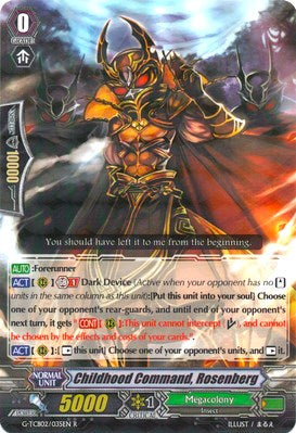 Image of Childhood Command, Rosenberg (G-TCB02/035EN) [The GENIUS STRATEGY]