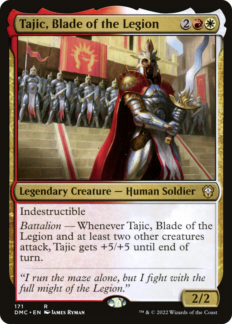 Image of Tajic, Blade of the Legion [Dominaria United Commander]