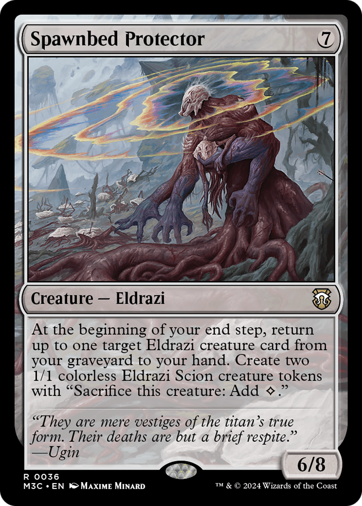 Image of Spawnbed Protector (Ripple Foil) [Modern Horizons 3 Commander]