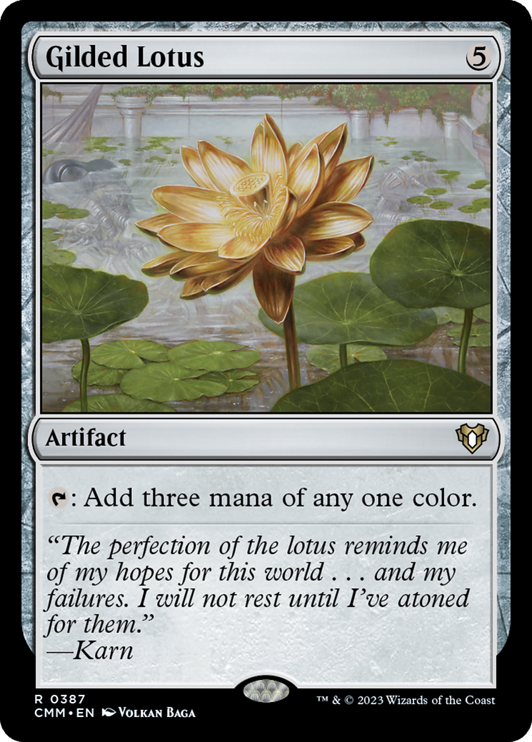Image of Gilded Lotus [Commander Masters]