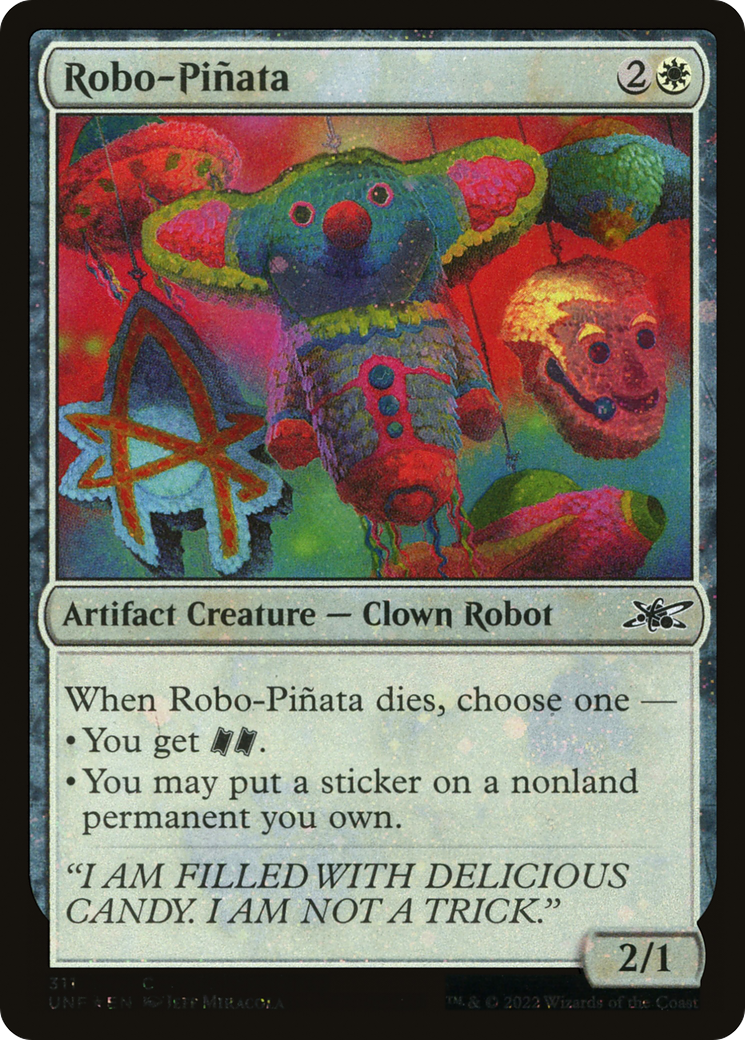 Image of Robo-Pinata (Galaxy Foil) [Unfinity]