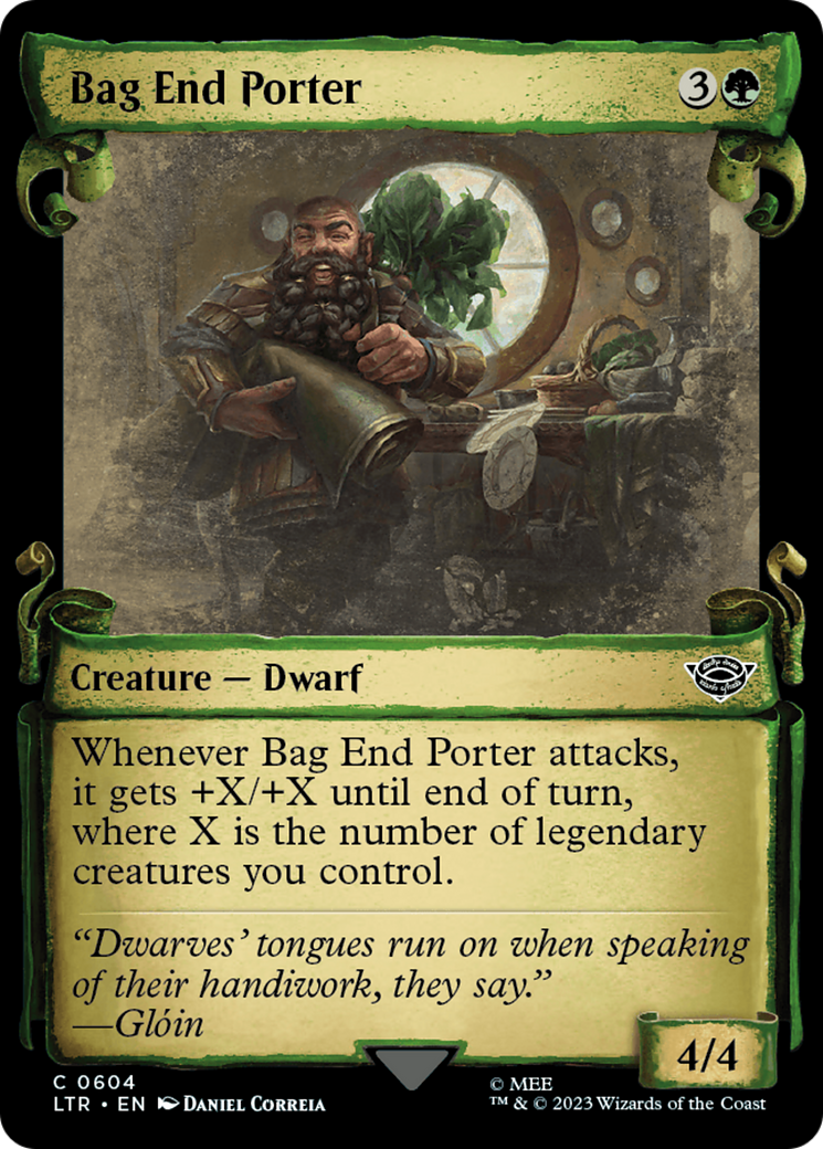 Image of Bag End Porter [The Lord of the Rings: Tales of Middle-Earth Showcase Scrolls]