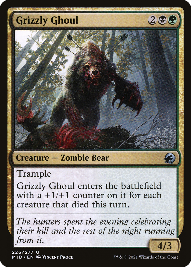Image of Grizzly Ghoul [Innistrad: Midnight Hunt]