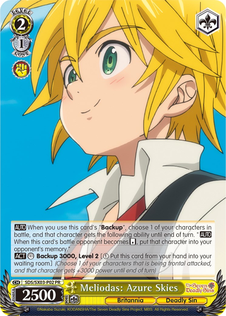 Image of Meliodas: Azure Skies [The Seven Deadly Sins: Revival of The Commandments]