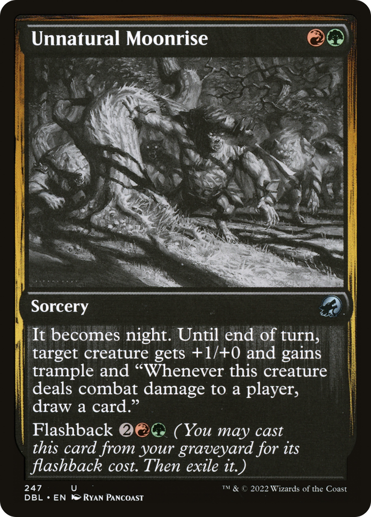 Image of Unnatural Moonrise [Innistrad: Double Feature]