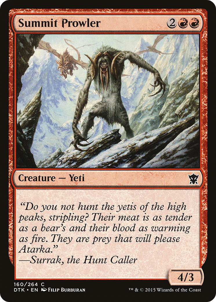Image of Summit Prowler [Dragons of Tarkir]