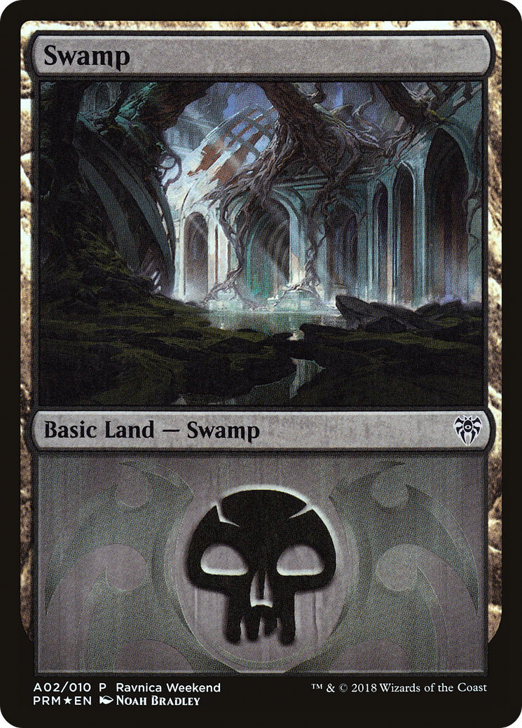 Image of Swamp (A02) [Ravnica Allegiance Ravnica Weekend]
