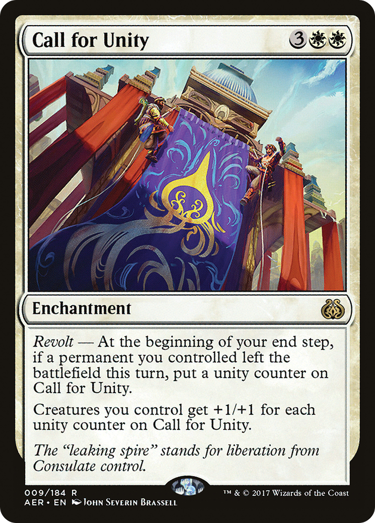 Image of Call for Unity [Aether Revolt]